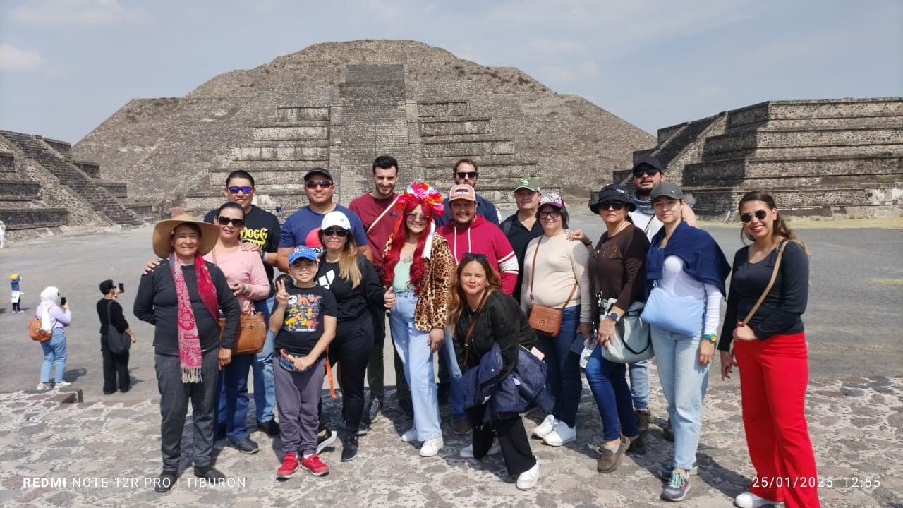 Tour Teothuaacan y basilica de Gudalupe